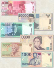 деньги Бали, валюта